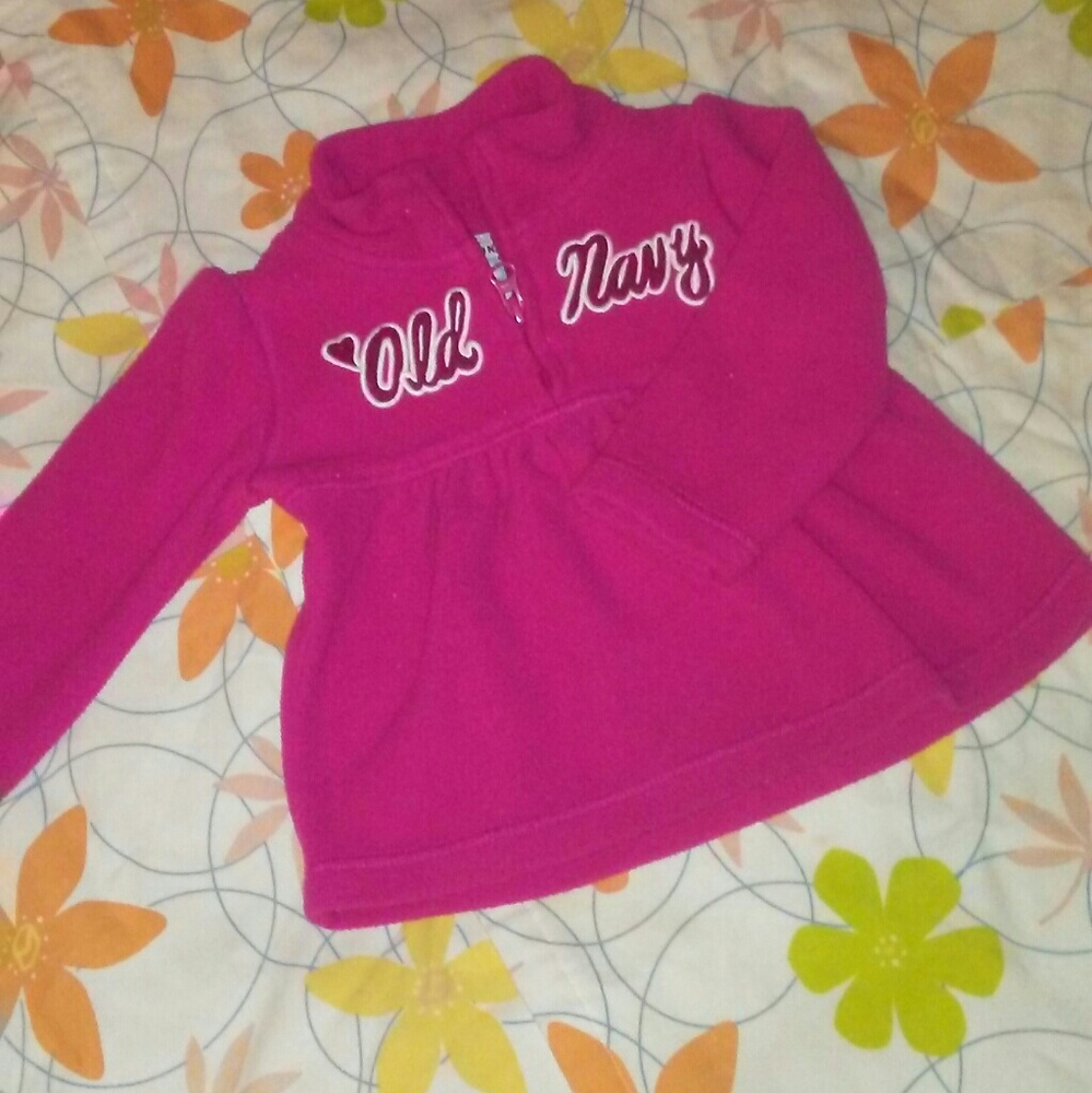 Old Navy 12-18m pullover fleece light jacket